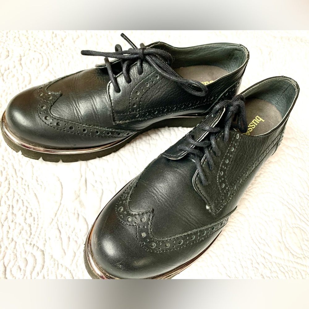 Bussola Liverpool Leona Leather Oxford Shoes EU 35 US 5.5
